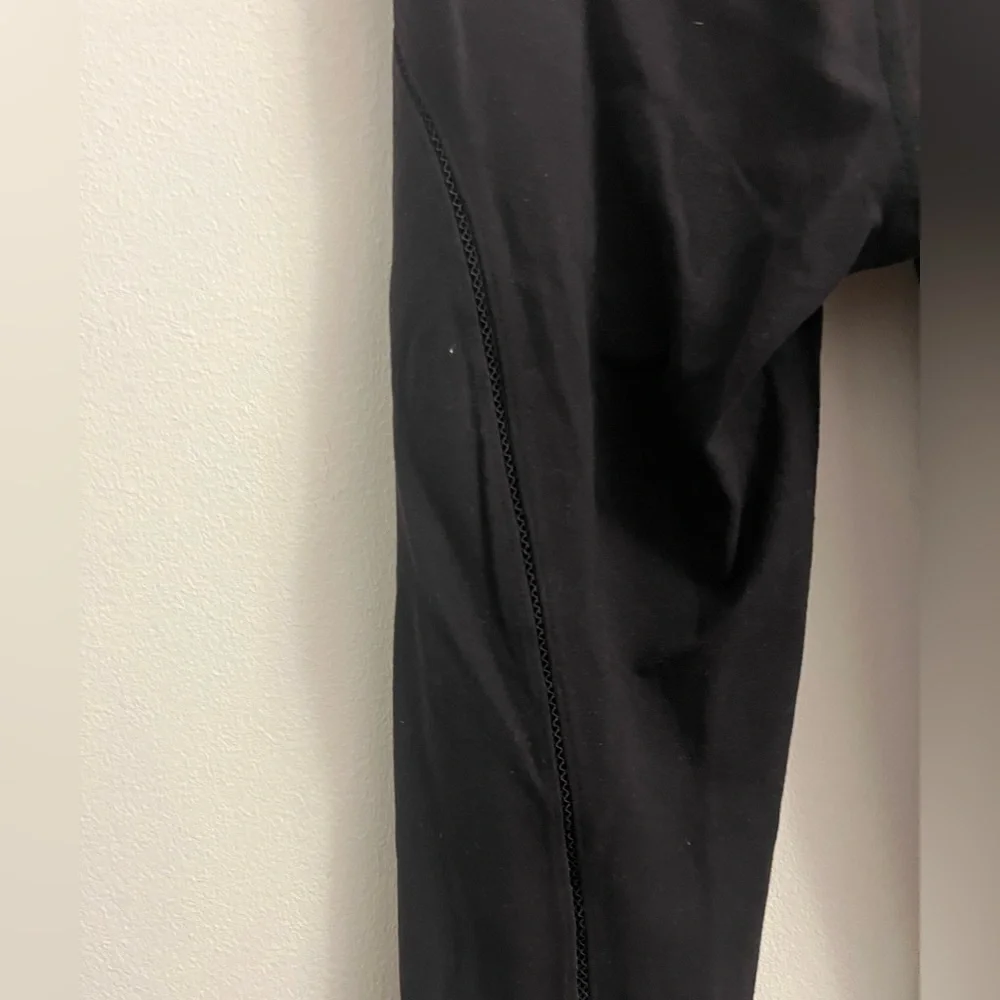 Beyond Yoga Black Leggings - Side Mesh Detail - Size S
